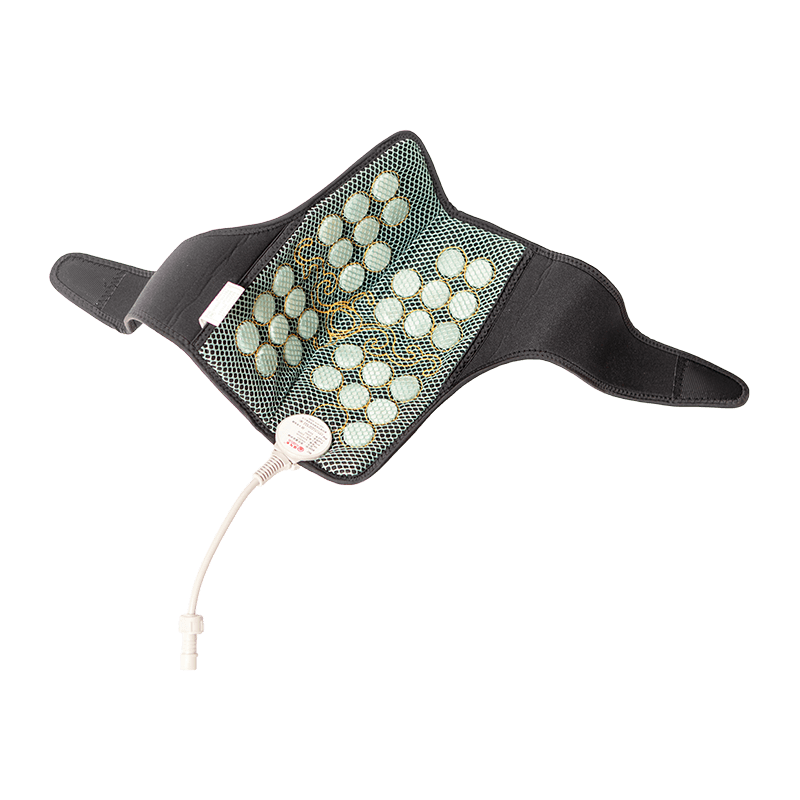 Temperatura de la articulación de la rodilla almohadilla de rodilla de calentamiento de jade